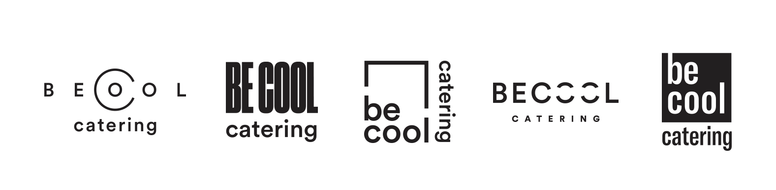 be cool catering návrhy loga