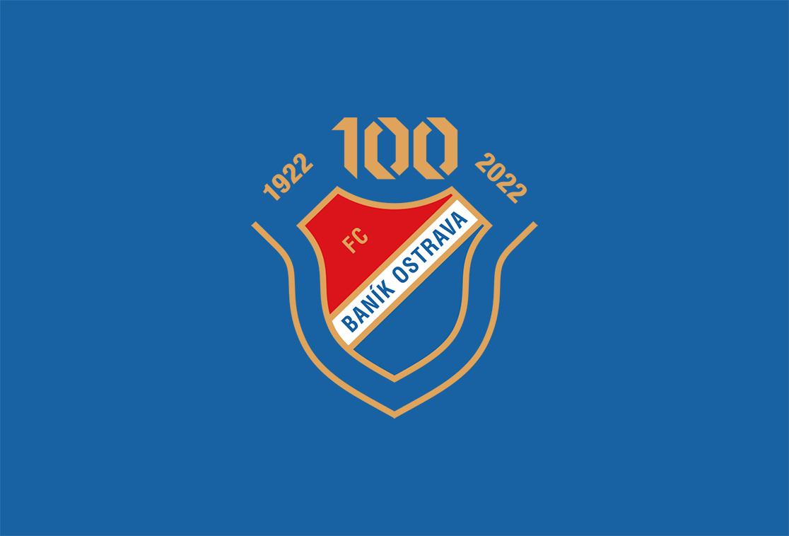 sté výročí fotbalového klubu FC Baník logo