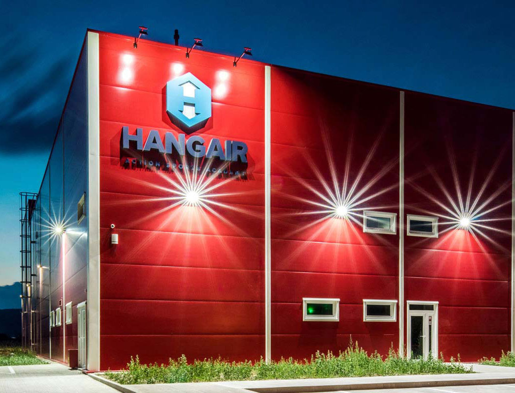 Hangair budova