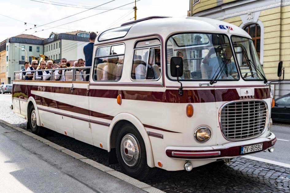 historický autobus sad Žilina