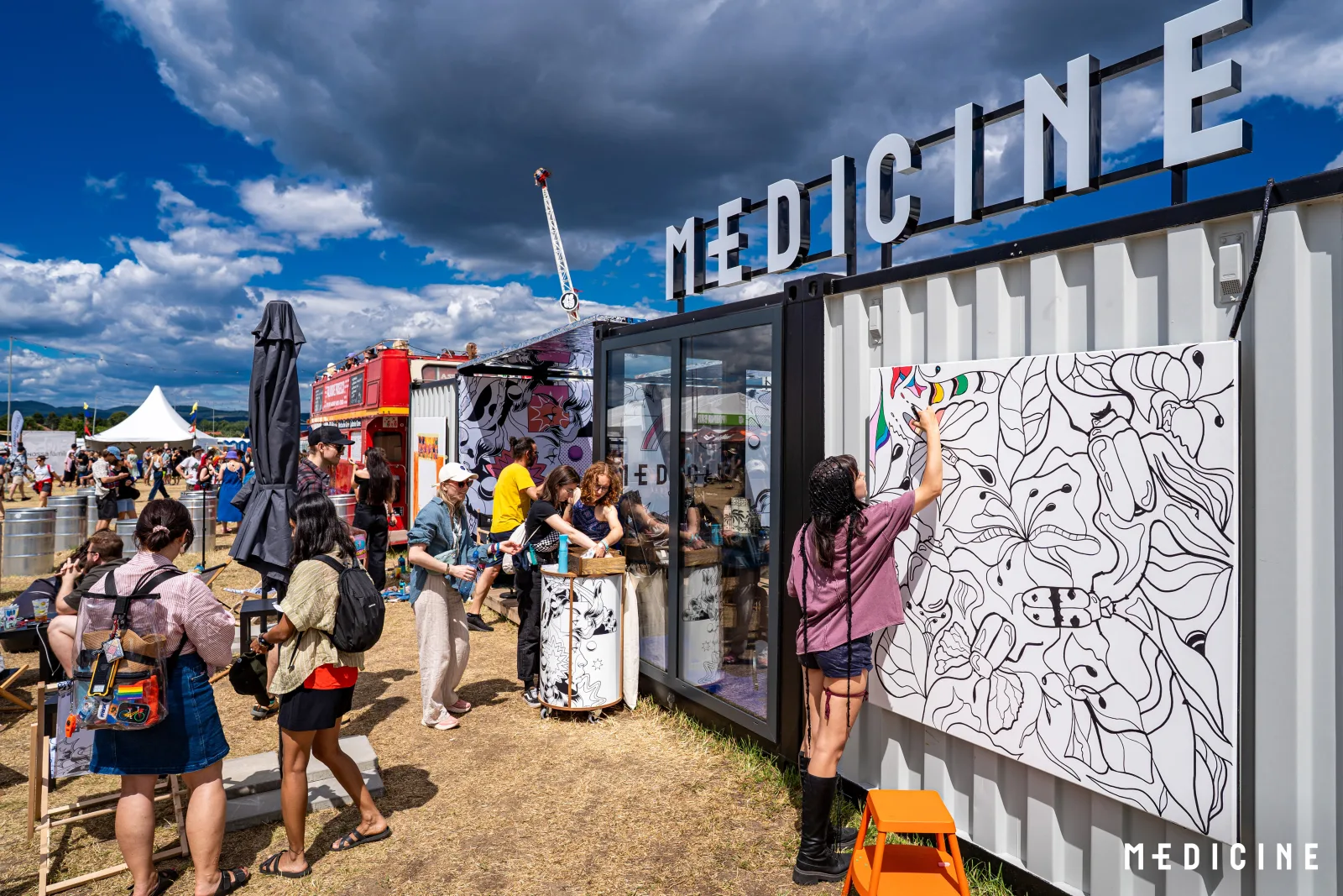 Medicine – Pohoda – Branding, Event, Kampaň